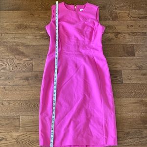 Calvin Klein pretty color pink body on classic dress2